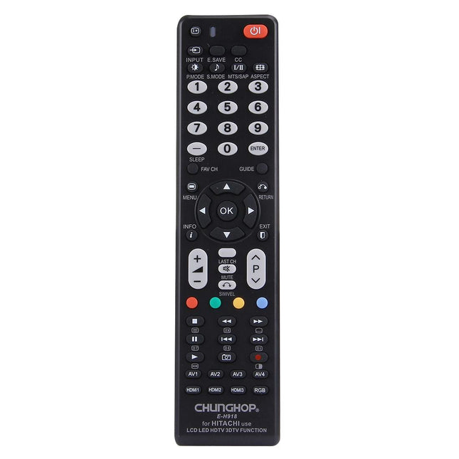 Universal Remote For Hitachi Led / Lcd / 3Dtv-1922443477795344393