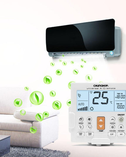 Universal Lcd Air Conditioner Remote Controller With Bracket - Chunghop K650E-1915197167652442114