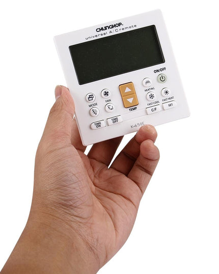 Universal Lcd Air Conditioner Remote Controller With Bracket - Chunghop K650E-1915197167652442119