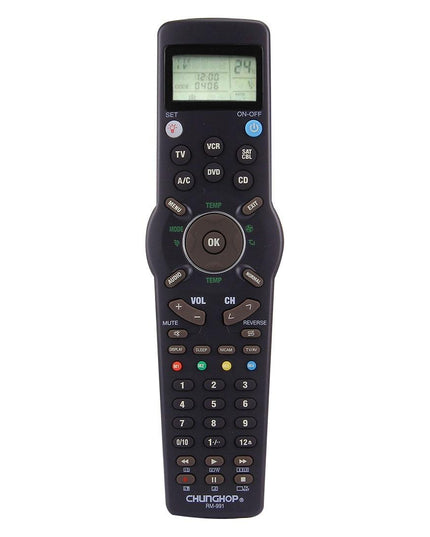 Universal Lcd Remote Controller With Learning Function For Tv Vcr Sat Cbl Dvd Cd A / C - Chunghop Rm L991-1915197264465367041