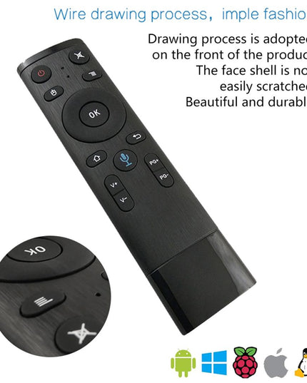 Universal 3D Air Mouse Remote With Voice Control-1915197465016012804