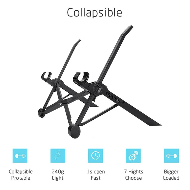 Adjustable Foldable Laptop Stand - Portable Desk Holder-1915196724905906184
