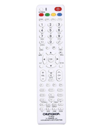 Universal Remote For Haier Led / Lcd / 3Dtv - Chunghop H910-1915197527116877825