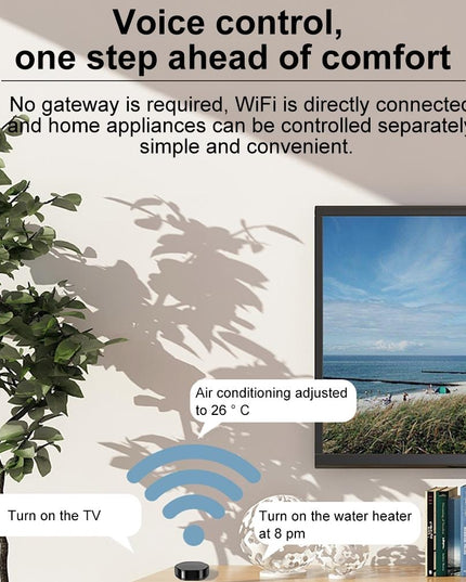 Smart Universal Remote Controller With Wifi And Alexa Control-1915197501741338627