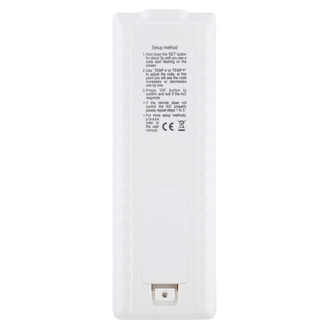 Universal A / C Remote Controller With Flashlight - Chunghop-1915197922778157060