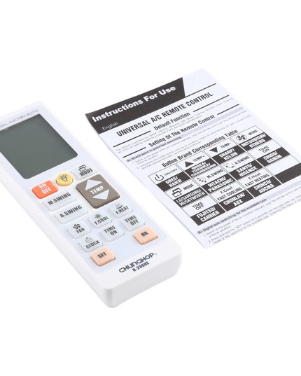Universal A / C Remote Controller With Flashlight - Chunghop-1915197922778157062
