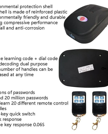 Wireless Garage Door Controller For Roll Gates - Remote Control Plug & Chain Motor-1915197573229056005