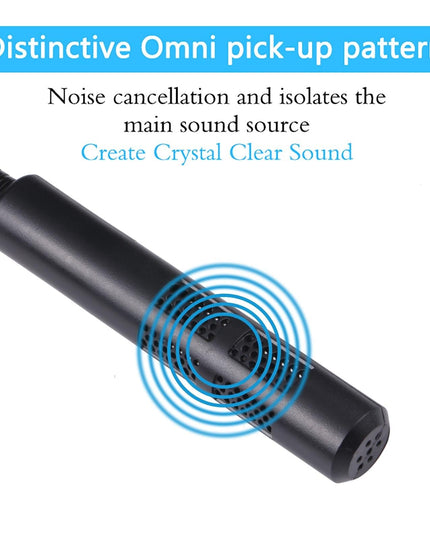 Usb Computer Microphone - Plug And Play - Black-1915196753523642371