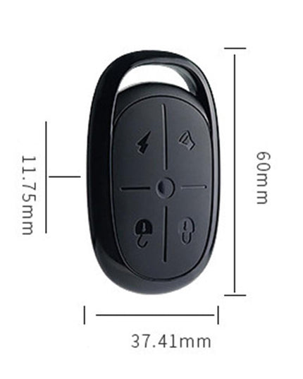 4-Button Wireless Garage Door Remote - 433Mhz-1915198239641047042