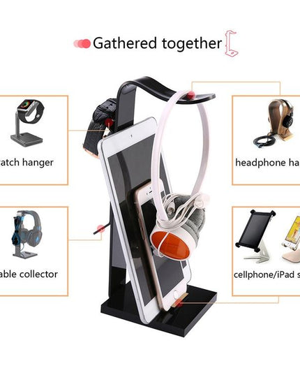 Universal Acrylic Headset Stand For Phones And Tablets-1915197561380147204