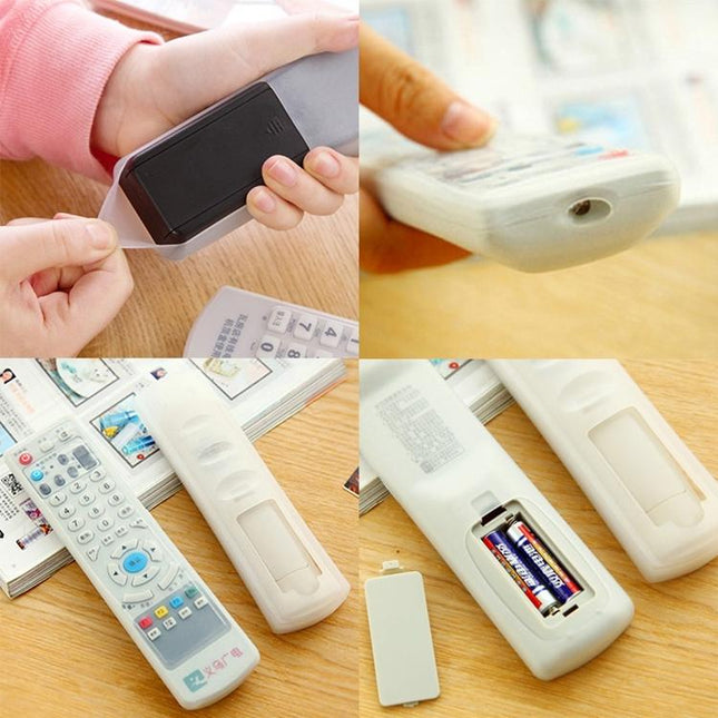 5-Pack Long Air Conditioning Remote Control Silicone Cover - 16.5 X 5.5 X 2Cm-1915197006503088132