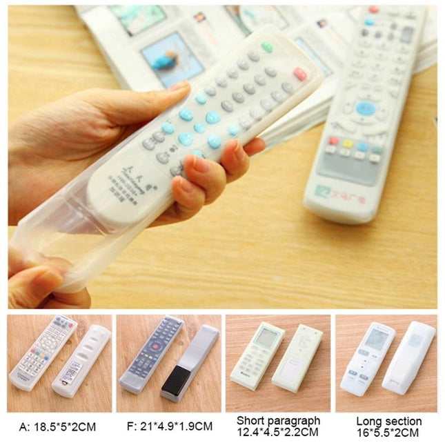 5-Pack Short Air Conditioning Remote Control Silicone Cover - 12.4 X 4.5 X 2.2Cm-1915197103185989637