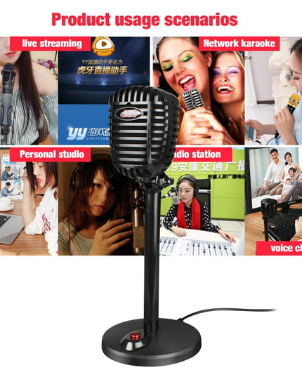 2.2M Usb Voice Chat Microphone - 360 Degree Rotatable For Video Conferencing-1915197678296371204