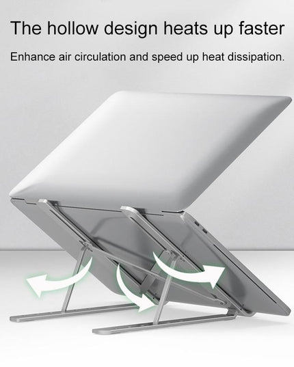 Adjustable Laptop Stand - Portable Folding Heat Dissipation Desktop Holder-1915198021268803587