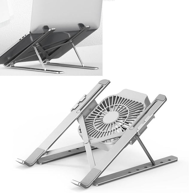 Adjustable Laptop Stand - Portable Folding Heat Dissipation Desktop Holder-1915198021268803584