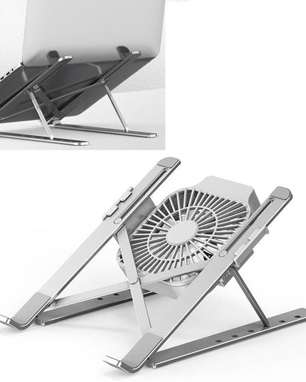 Adjustable Laptop Stand - Portable Folding Heat Dissipation Desktop Holder-1915198021268803591