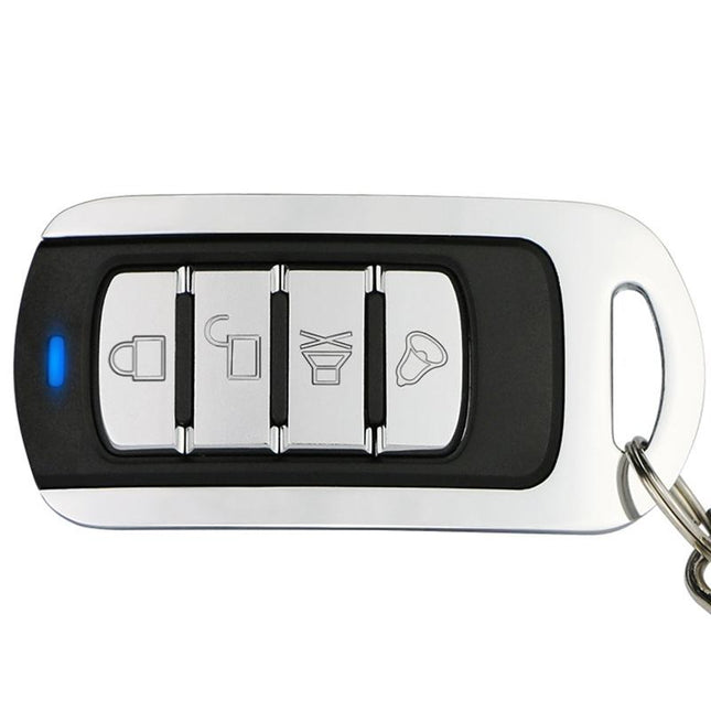 4-Button Metal Remote For Car Garage Door - 433Mhz-1915197109313867779