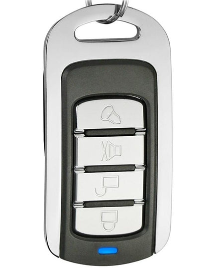 4-Button Metal Remote For Car Garage Door - 433Mhz-1915197109313867781