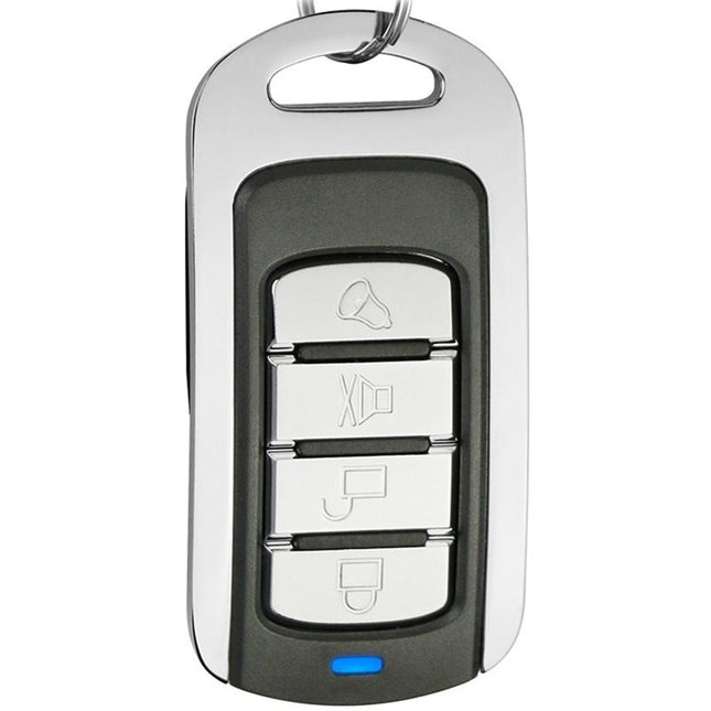 4-Button Metal Remote For Car Garage Door - 433Mhz-1915197109313867781