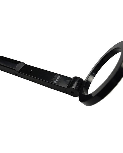 Portable Hand-Held Metal Detector - Folding Black-1915198297832820738