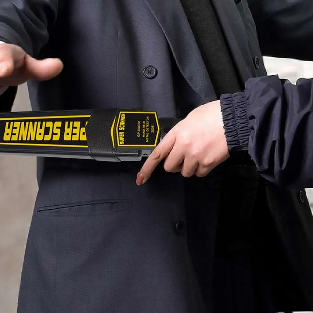 Hand-Held Portable Metal Detector - Black-1915198118211751942