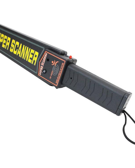 Black Super Scanner Wand Metal Detector - Md-3003B1-1943465057627279361