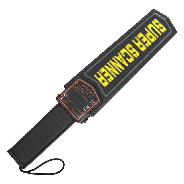Black Super Scanner Wand Metal Detector - Md-3003B1-1943465057627279367