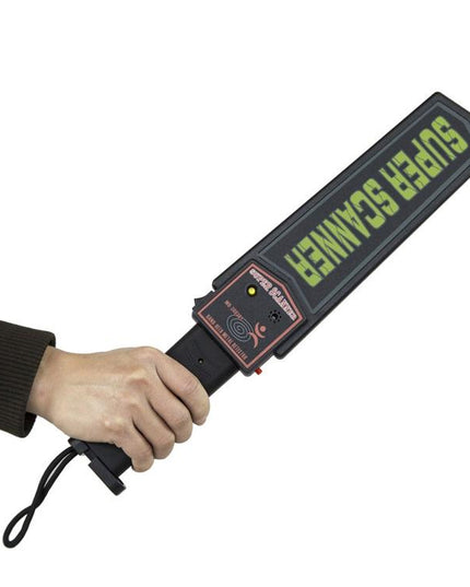 Black Super Scanner Wand Metal Detector - Md-3003B1-1943465057627279363