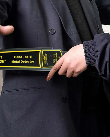 Handheld Security Metal Detector - 60Mm Detection Range-1915197628908441605