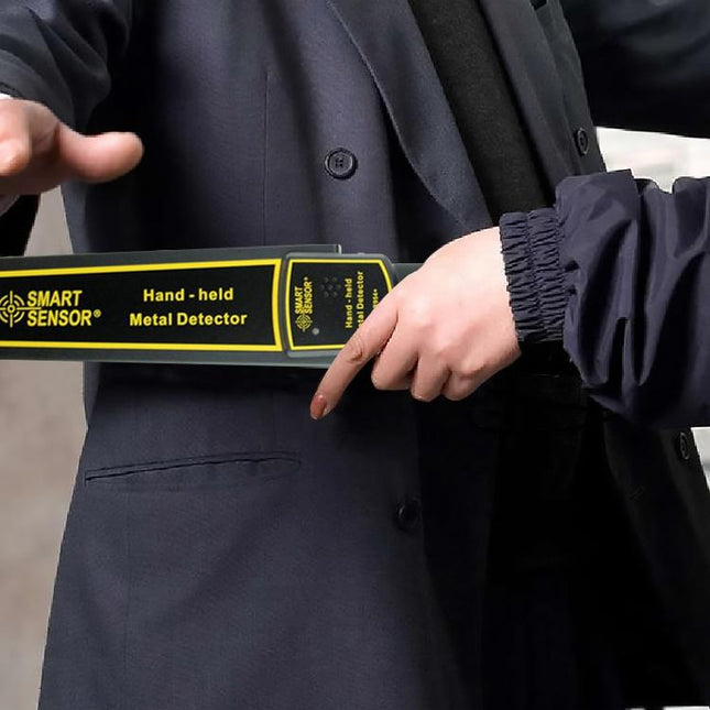 Handheld Security Metal Detector - 60Mm Detection Range-1915197628908441605