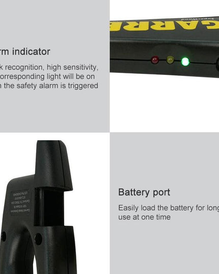 Portable Metal Detector - 60Mm Detection Range-1915197440240259075