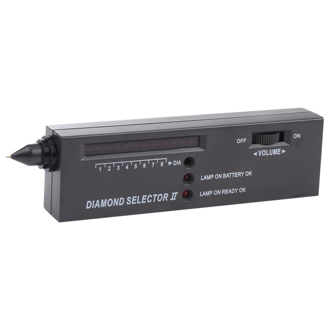 Led Diamond Selector With Battery Indicator - Black-1915197989165600769