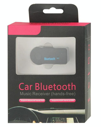 Wireless Car Bluetooth Handsfree Receiver With Mic For Iphone-1915197495563128838