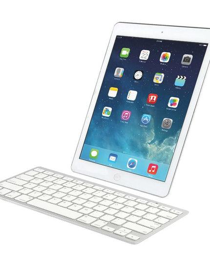 Ultra-Thin Bluetooth Keyboard For Ipad Air / Mini Iphone Ps3 - White-1915197632926584838