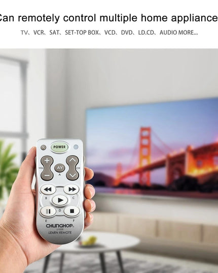 White Universal Learning Remote Control - L102-1915197425207873541