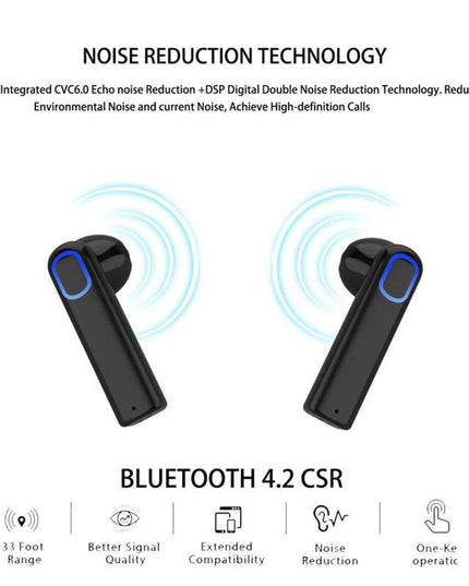 Bluetooth Wireless Earbuds For Smartphones - In-Ear-1915198027803529221