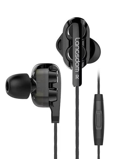 Black Double Moving Coil Wheat Headset-1915196760691707904