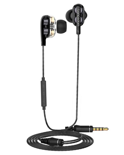 Black Double Moving Coil Wheat Headset-1915196489186021376