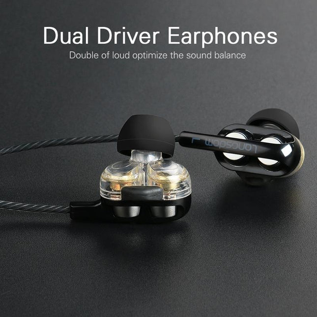 Black Double Moving Coil Wheat Headset-1915196489186021379