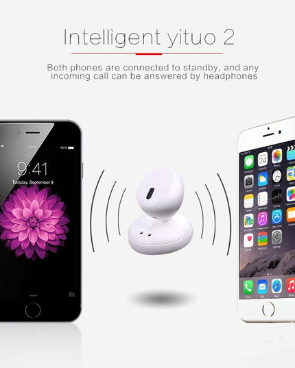 Mini Bluetooth 4.2 In-Ear Stereo Earphone With Charging Box - Single Ear-1915198076642004997