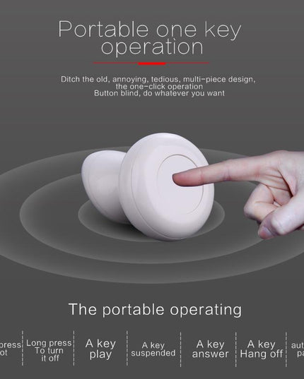 Mini Bluetooth 4.2 In-Ear Stereo Earphone With Charging Box - Single Ear-1915198076642005000
