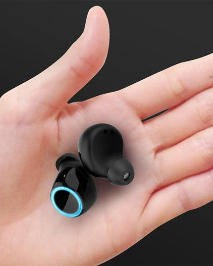 Wireless Tws Earphones With Charging Box - V7 Bluetooth 5.0 - Silver-1915196601257824262