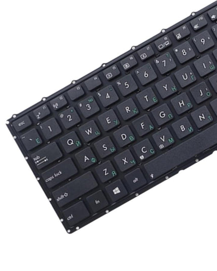 Russian Keyboard For Asus X450 Series - Black-1915197000777863171
