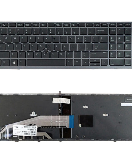 Backlit Keyboard For Hp Zbook 15 / 17 G3 - Us Version-1915197017450221568