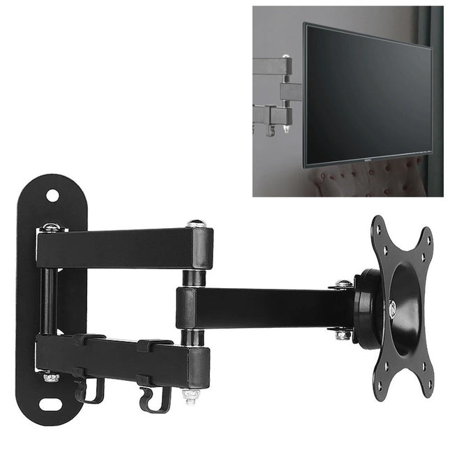Universal Rotatable Retractable Monitor Wall Mount - 14-27 Inch-1915197476487434240