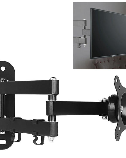 Universal Rotatable Retractable Monitor Wall Mount - 14-27 Inch-1915197476487434248