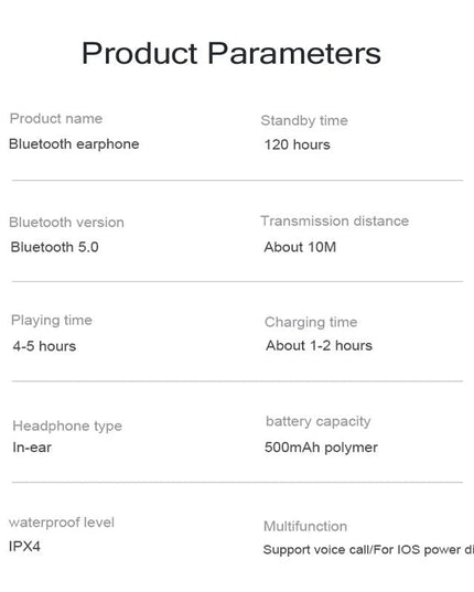 5D Stereo T & G Tg905 Tws Bluetooth Earphones With Led Display & Charging Box-1915198223937572866