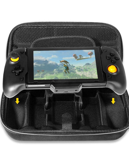 Enhanced Switch Gamepad Grip With Vibration And Storage-1915197102082887683