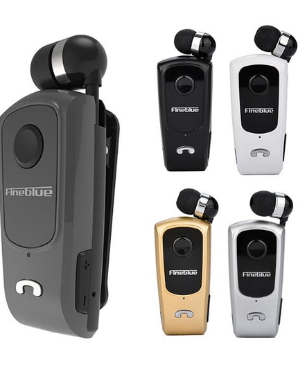 Retractable Bluetooth Headset With Caller Vibration Reminder-1915197817224302593