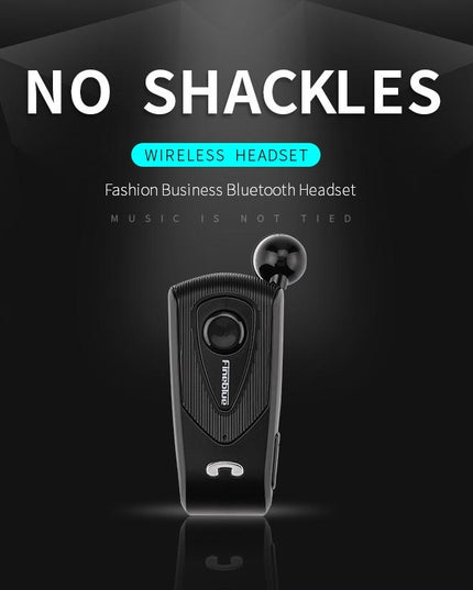 Retractable Bluetooth Headset With Caller Reminder And Anti-Theft Vibration-1915198280875249665
